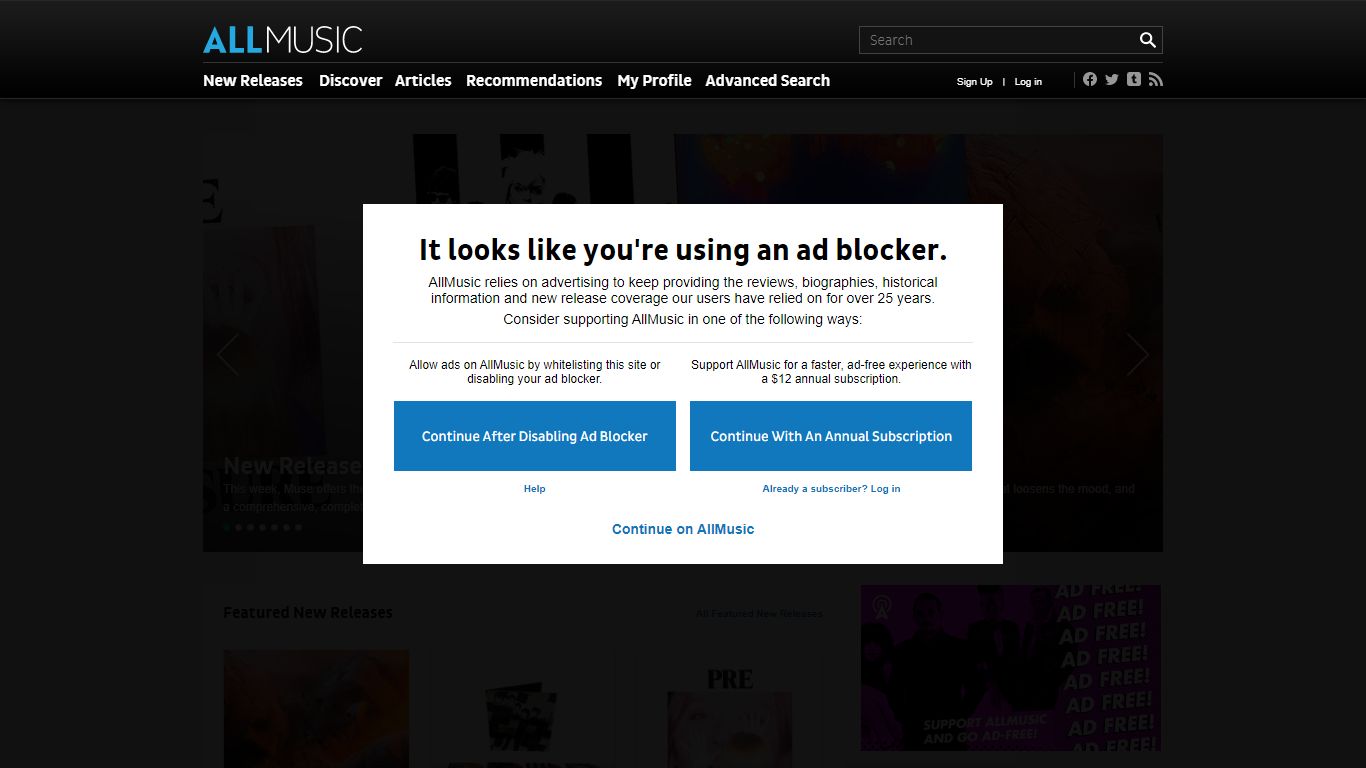 AllMusic | Record Reviews, Streaming Songs, Genres & Bands